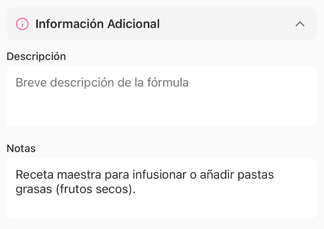 Información Adicional