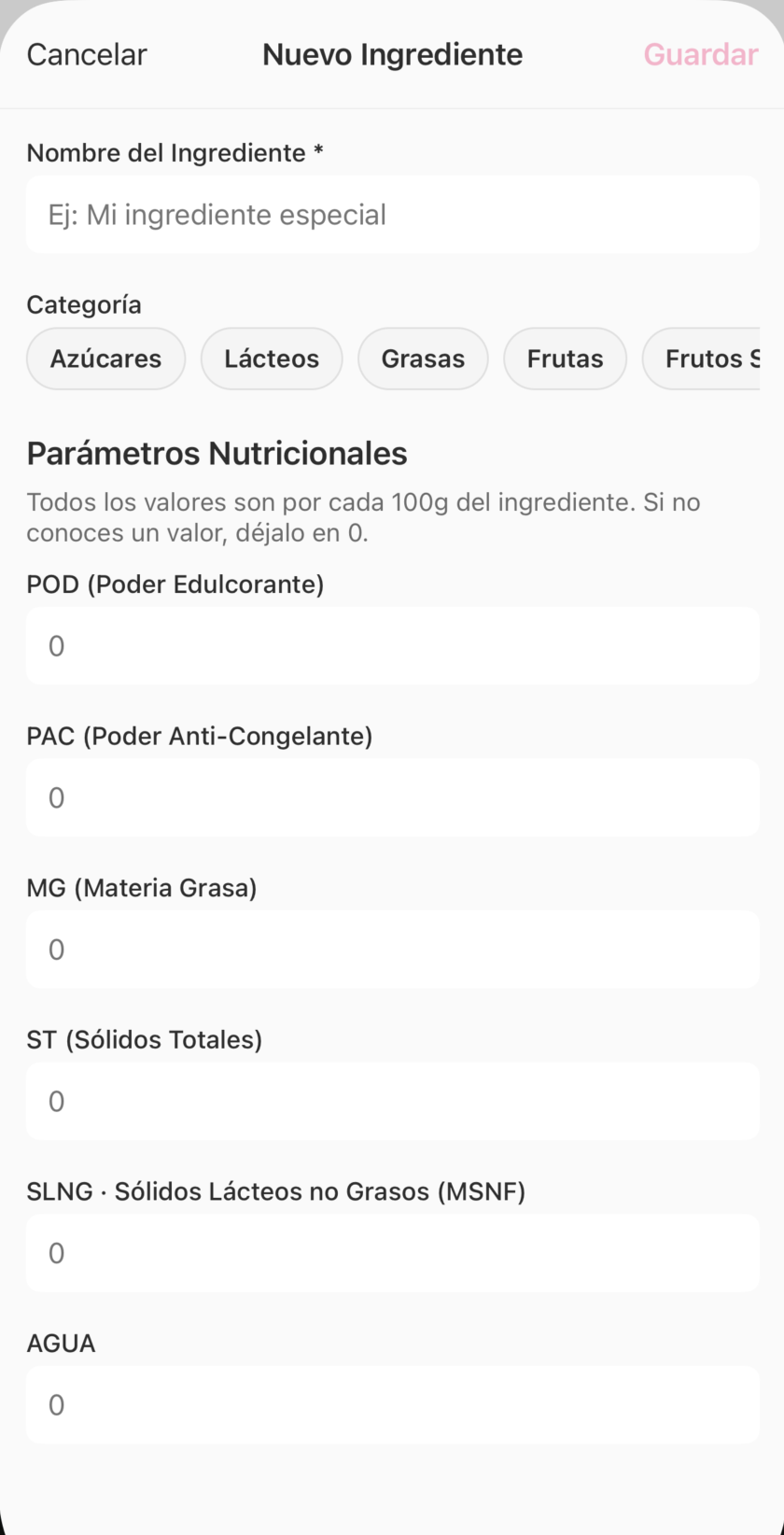Formulario Manual