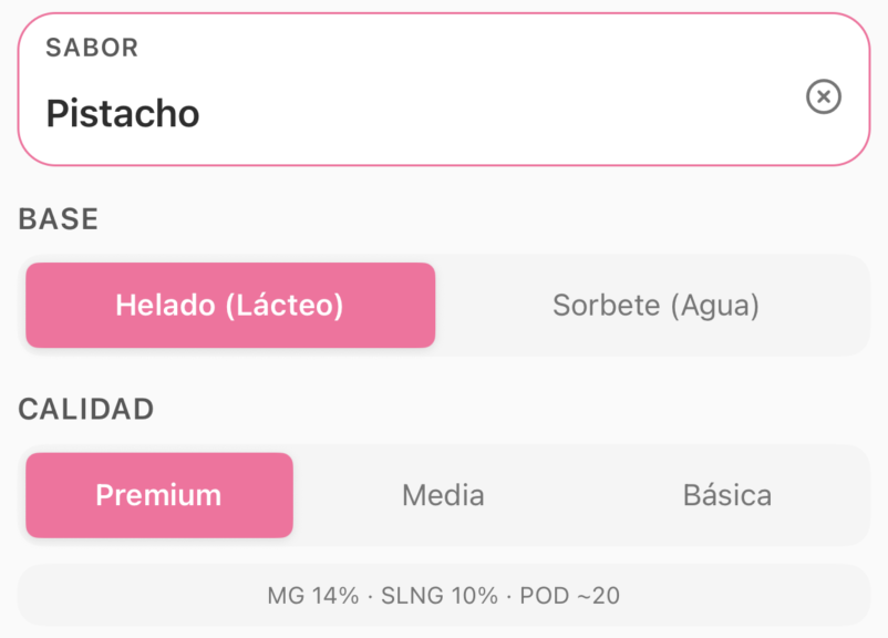 Configuración de Parámetros