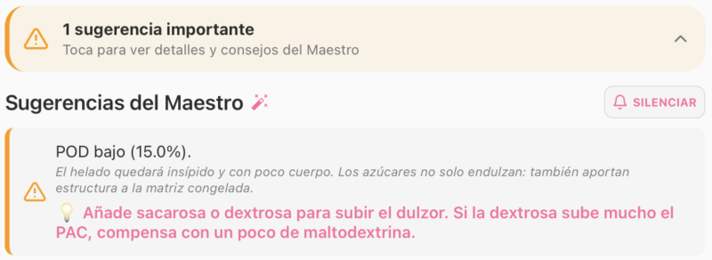 Aviso Maestro