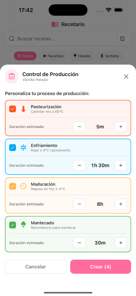 Control de Producción