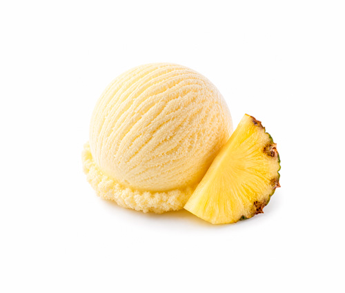 Sorbete de piña