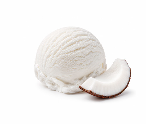 Helado de coco